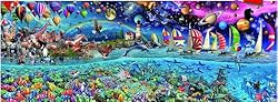 Life, The Greatest 24000 pcs Puzzle