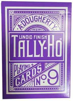 Tally Ho Reverse Circle back (Purple) Limited Ed. by Aloy Studios / USPCC