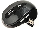 Produkt-Bild: 2.4 GHz Funk Maus 5 Tasten Wireless 1600 dpi silber f&uuml;r PC Laptop Notebook