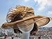 Lawliet Womens Sun Hat Wedding Occasion Wide Brim Church Tea Party A002