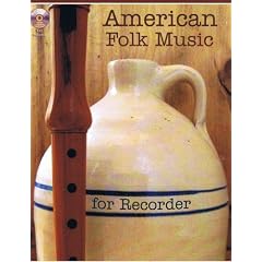 American Folk Music for Recorder Book/Audio CD