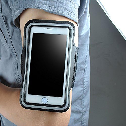 SeresRoad® Premium Running Sports Gym Armband Case Cover for 5.5 inch Apple iPhone 6 Plus,with Key Holder Slot,best for Gym, Sports Fitness, Running , Exercise , Workout (Black)