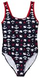 Hello Kitty Girls 7-16 Big Girls Anchors Aweigh 1 Piece Swimwear