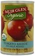 Muir Glen Organic Tomato Sauce, No Salt Added, 15-Ounce Cans (Pack of 12)
