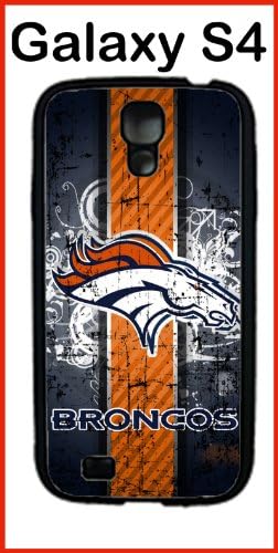 NFL Denver Broncos Case for Samsung Galaxy S4 Case Silicone Case