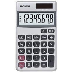 Casio SL-300 Wallet Style Pocket Calculator