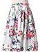 GRACE KARIN®Women's Pleated Swing Midi Skirts JS6294