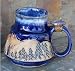 Yosemite Wide Bottom Mug in Cobalt 16-20 Oz