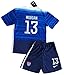 2015-2016 Alex Morgan #13 Kids/Youth USA National Away Jersey & Shorts