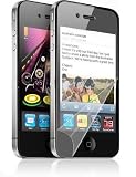 3 Pack Iphone 4g Screen Protector for Iphone 4g with Lint Cleaning Cloth