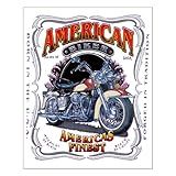 IMAGE OF Small Poster American Biker America's Finest Born in the USA