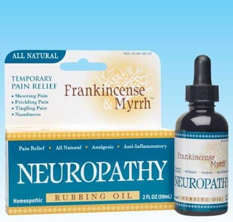 Frankincense and Myrrh Neuropathy Rubbing Oil