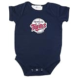 Minnesota Twins Newborn Logo Creeper by Pine Sports