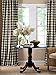 lovemyfabric Gingham/Checkered 100% Polyester Curtain Window Treatment/Decor Panel-Black and White (2, 56