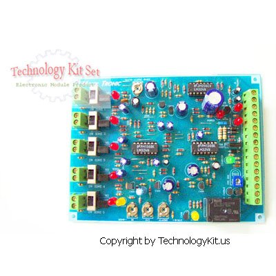 Home Security Safety System (Five Zones) Electronic Circuit Module