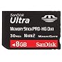 SanDisk Memory Stick Pro Duo Ultra 8GB Speicherkarte