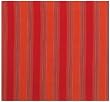 Durable Flat Weave 100% Cotton Colorful Red and Orange Striped Tablecloth 60x60 Inches