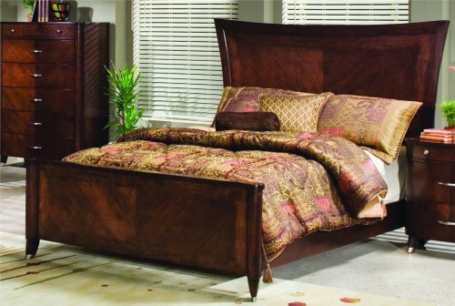 565 Series Panel Bed in Espresso Size: Eastern King