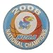 Kansas Jayhawks 2008 NCAA Men's Basketball National Champions Lapel Pin