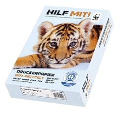 Papyrus 88076984 Multifunktionspapier WWF Recyclingpapier 80 g/m�, A4 500 Blatt wei�