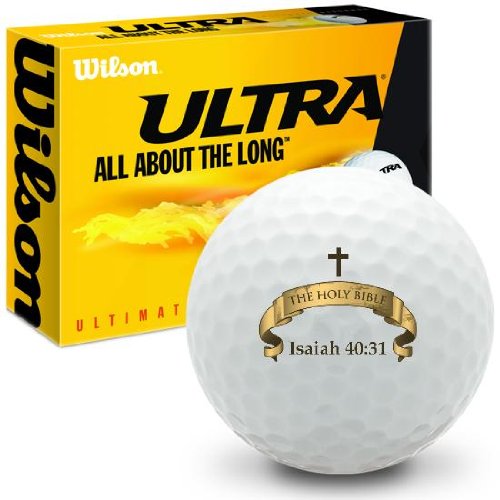 Isaiah 40 31 - Wilson Ultra Ultimate Distance Golf Balls