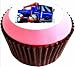 FORD IVECO TRUCK 12 x 38mm (1.5 Inch)Cake Toppers Edible wafer paper 134