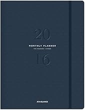 AT-A-GLANCE Monthly Planner 2016, 8.5 x 11 Inches, Collection, Blue (YP109-58)