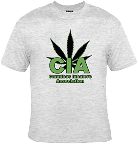 Cia Adult T-Shirt, Ash , Large