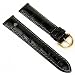 Original Maurice Lacroix Ersatzband Uhrenarmband Leder Kroko Imitat schwarz 20mm 273062010G