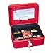 Wedo 145202H Geldkassette mit Clip 20,0 x 16,0 x 9,0 cm , rot