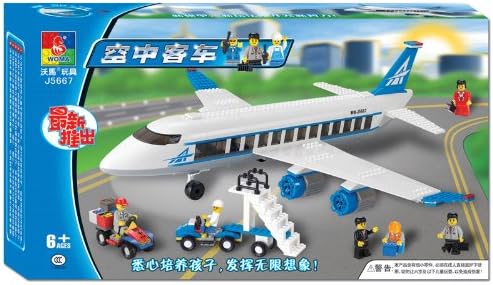 Brictek Airplane Building Block Set - 434 Pieces