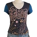 Jessie G. Women's Printed Scoop Neck Tee