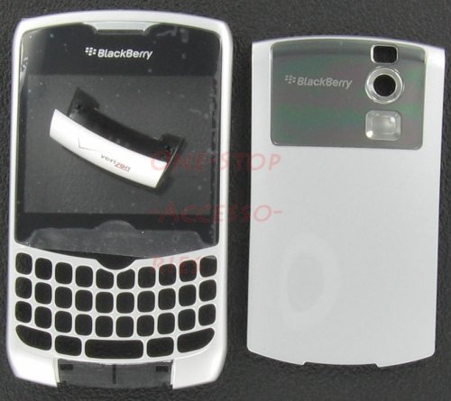 --Verizon Silver OEM Original RIM Blackberry 8330 Curve Housing
