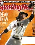 Sporting News March 28 2011 Tim Lincecum/San Francisco Giants on Cover, College Hoops' Greatest Teams, Baseball Preview - Outlooks for All 30 Teams, College Basketball Sweet 16, The State of Florida Football