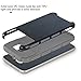 Galaxy S6 Case,by Ailun,Soft TPU Bumper&Hard Shell Solid PC Back,Shock-Absorption&Anti-Scratch Hybrid Dual-Layer Slim Cover,Siania Retail Package[Black]