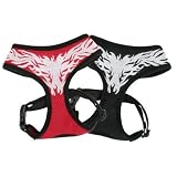 Puppia Harness Flame Red Medium