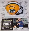 Brett Favre Autographed/Hand Signed Green Bay Packers Mini Helmet