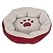 Aspen Pet Sculptured Round Bed Assorted 18 inches