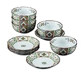 聖栄陶器 鍋島地紋 皿小付揃 【和皿・洋皿 有田焼】