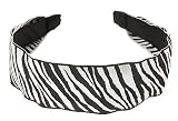 L. Erickson USA Animal Ribbon Headband - Zebra
