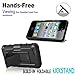 STARSHOP Compatible with iPhone 4S Case, Full Protection Dual Layers Hybird Case with Kickstand and Locking Belt Swivel Clip with Premium Screen Protector Black