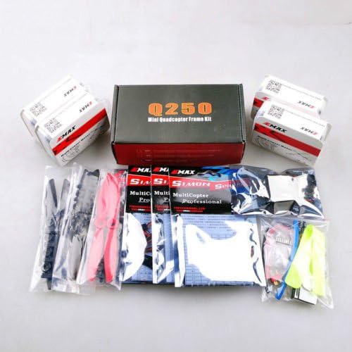 Happymdel HMF Totem Q250 Mini 4Axis Quadcopter ARF Kit And Emax MT2204 KV2300 Motor And SimonK 12A Esc And CC3D Controller And Battery