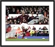 Thierry Henry Arsenal Framed 8x10 Photograph Kicking Ball