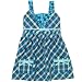  : sleeveless plaid babydoll