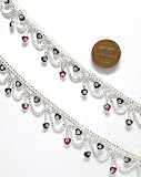 YR7XR Silver Plated Multi Colour Fashion Beautiful payal Anklate Set Bargains Women India Indian Bollywood Fashion Jewelry Accessories Z Others