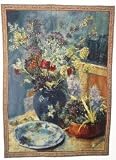 Blue Wildflower Tapestry (53x36)