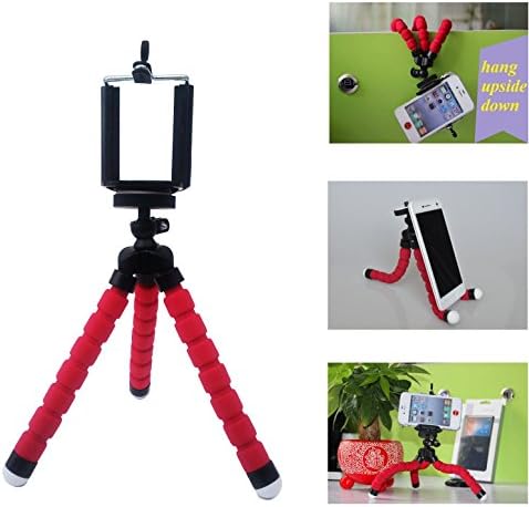 CELLer(TM) Creative Design for Lazy Guys Universal Octopus Style Portable and Adjustable Tripod Stand with Mount / Holder for Smartphone including iPhone 6 Plus iPhone 6 5C 5S iPad Samsung Galaxy Note 4 3 2 S5 S4