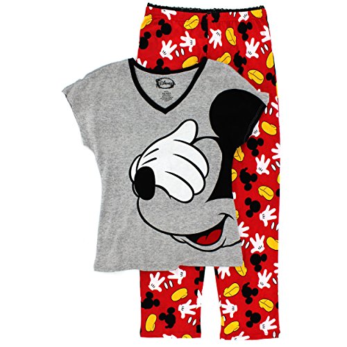 Favorite Character Women's Ladies Juniors Knit Pajama Set (Teen/Adult)
