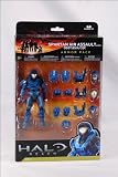 Spartan Air Assault Custom Armor Pack ODST, EVA, CQC - Halo Reach Series 4 Deluxe Blue/BlackIMAGE