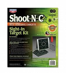 Shoot-N-C Targets: Sight-In & Specialty TIK-2 ShootNC 12" Target Kit 4 Pk
